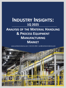 Industry Insights: Material Handling Q1 2025, cover