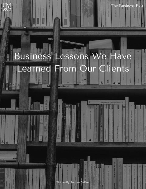 Business Lessons We Have Learned From Our Clients, cover