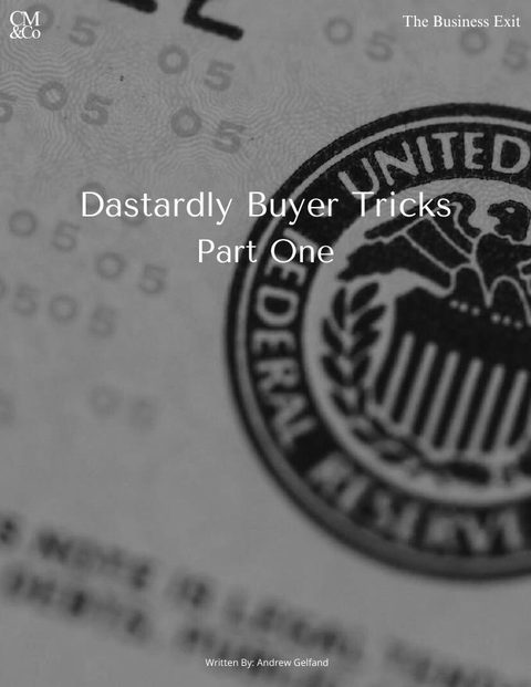 Dastardly Buyer Tricks: Part One, cover