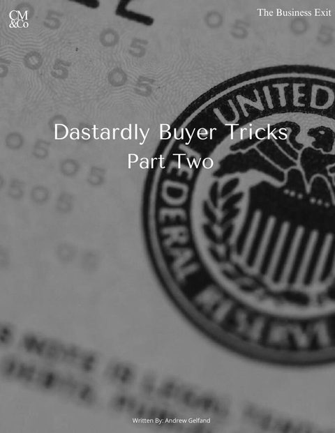 Dastardly Buyer Tricks: Part Two, cover
