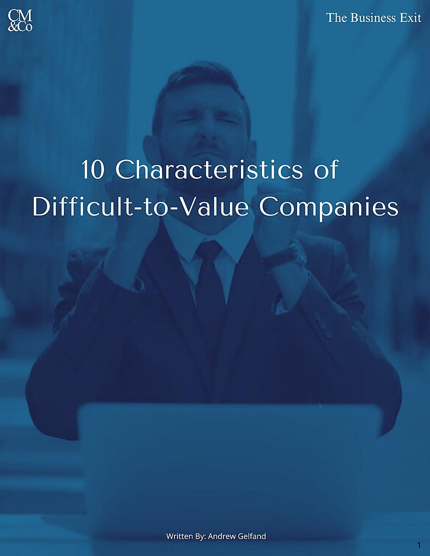 10 Characteristics of Difficult-to-Value Companies, cover