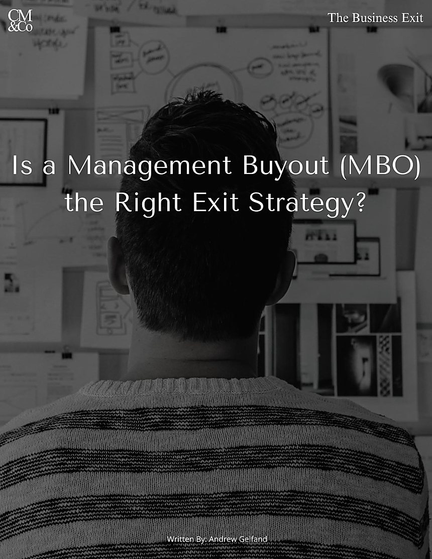 Is a Management Buyout (MBO) the Right Exit Strategy?, cover