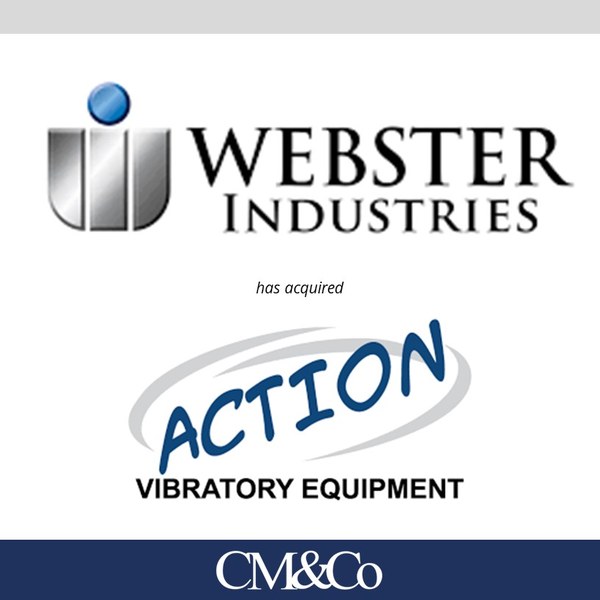 Action Vibratory Equipment transaction tombstone
