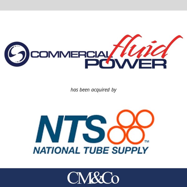 Commercial Fluid Power transaction tombstone