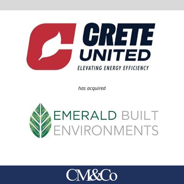 Emerald Built Environments transaction tombstone