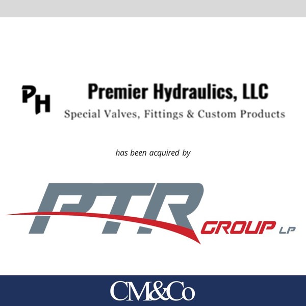 Premier Hydraulics, LLC transaction tombstone