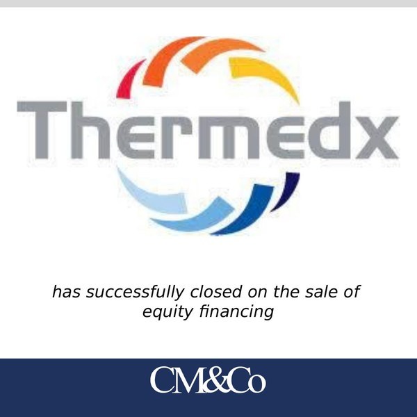 Thermedx transaction tombstone